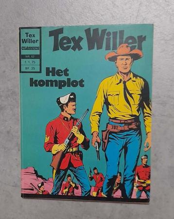 Tex Willer Het komplot Nr 62 beschikbaar voor biedingen