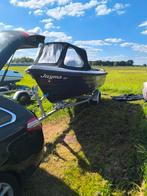 Nette jonge Beauty 475 Sloep- 20pk buitenboordmotor., Watersport en Boten, Sloepen, Ophalen, 10 tot 30 pk, Zo goed als nieuw, 3 tot 6 meter