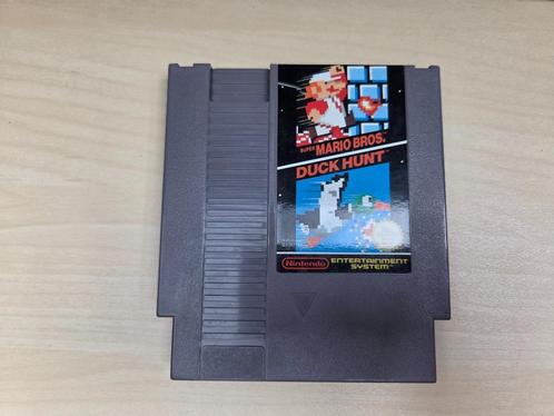 NES Super Mario Bros / Duck Hunt, Spelcomputers en Games, Games | Nintendo NES, Gebruikt, Avontuur en Actie, 1 speler, Vanaf 3 jaar