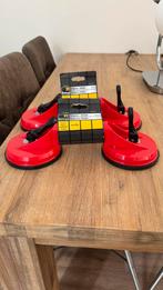 2x Sencys Zuignap Dubbel - Max. 60kg, Doe-het-zelf en Verbouw, Ophalen of Verzenden, Nieuw