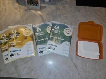 Mother's Earth Vaatwasser & Wasmiddel Sheets beschikbaar voor biedingen