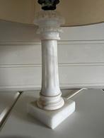 Marmeren lampenvoet, Minder dan 50 cm, Overige materialen, Gebruikt, Ophalen of Verzenden