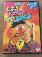 DVD Sesamstraat 1 2 3 Tel mee met Ernie, Alle leeftijden, Ophalen of Verzenden, Zo goed als nieuw, Educatief
