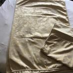 Beddenset 1 persoons  - Laura Ashley goud, Ophalen of Verzenden, Gebruikt, Eenpersoons, Dekbedovertrek