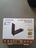 Netgear AC1200 Wifi USB Adapter, Nieuw, NETGEAR, Ophalen of Verzenden