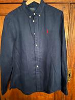 Ralph Lauren Linnen Blouse - Blauw, Ophalen of Verzenden, Zo goed als nieuw, Maat 36 (S), Blauw