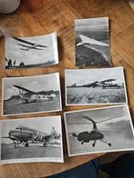 Ansichtkaarten, nostalgische, vliegtuigen, lot van 6 stuks, Verzamelen, Ophalen of Verzenden, Overige thema's
