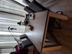 Tafel, stoelen 5x, kast, salontafel., Huis en Inrichting, Ophalen