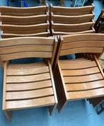 16 whilkhahn stapelstoelen, Ophalen, Zo goed als nieuw, Bruin, Vijf, Zes of meer stoelen
