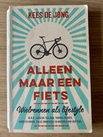 Kees de Jong - Alleen maar een fiets - boek over wielrennen, Gelezen, Kees de Jong, Lopen en Fietsen, Ophalen of Verzenden