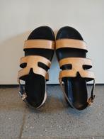 Elegante charme Shabbies Platte Sandalen  maat 37, Shabbies, Beige, Zo goed als nieuw, Sandalen of Muiltjes