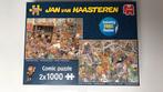 Jan van Haasteren, 2x1000 stukjes., Ophalen of Verzenden, 500 t/m 1500 stukjes, Legpuzzel, Zo goed als nieuw
