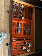 Bestek Gero zilmeta 12 delig, Huis en Inrichting, Ophalen, Zo goed als nieuw, Rvs of Chroom