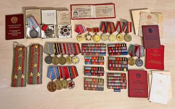WO2 Complete Nalatenschap Soviet Officier Oorlogsjournalist beschikbaar voor biedingen