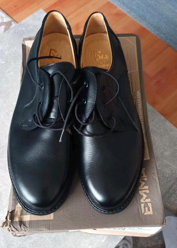 Leren heren zwart schoenen maat 47