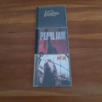 3 x CD Pearl Jam Ten, Vitalogy en Vs. beschikbaar voor biedingen