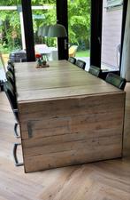 8 persoons tafel, Ophalen, Gebruikt, 50 tot 100 cm, Vijf personen of meer
