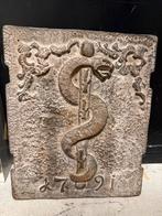 Trio Haardplaten, Antiek en Kunst, Antiek | Koper en Brons, Ophalen