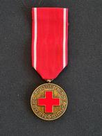 Medaille voor Trouwe Dienst Nederlandse Rode Kruis, Postzegels en Munten, Penningen en Medailles, Nederland, Overige materialen