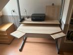 Bureau, Ophalen, In hoogte verstelbaar, Zo goed als nieuw, Bureau