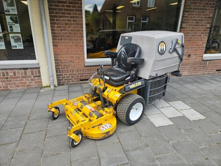 Walker D21 gebruikte frontmaaier, Tuin en Terras, Zitmaaiers, Gebruikt, 90 tot 120 cm, Elektrische starter, Opvangbak, Versnellingen