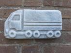 Vrachtwagen wanddecoratie betonnen beeld tuinbeeld beton, Ophalen of Verzenden, Nieuw