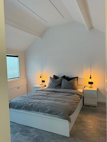 Tweepersoonsbed incl opberg 160x200 cm
