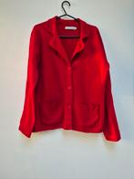 Bijenkorf rood wollen vest 38 40 l, Verzenden, Zo goed als nieuw, Maat 38/40 (M), Rood