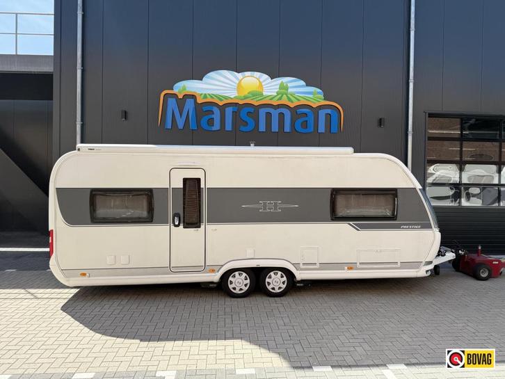 Hobby Prestige 620 CL Top conditie | Compleet, Caravans en Kamperen, Caravans, tot en met 4, Rondzit, Hobby, 2 aparte bedden, Overige typen