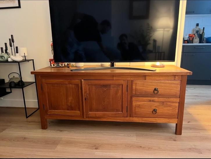 Tv Meubel, Huis en Inrichting, Kasten | Televisiemeubels, Gebruikt, Minder dan 100 cm, 100 tot 150 cm, 50 tot 75 cm, Overige houtsoorten