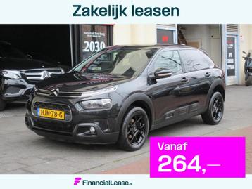 Citroen C4 CACTUS 1.2 PureTech Shine Aut Leer Camera Carplay beschikbaar voor biedingen