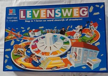 Levensweg bordspel.  beschikbaar voor biedingen