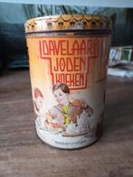 Vintage koekblik 17 cm hoog, Ophalen of Verzenden, Gebruikt, Koek(jes)