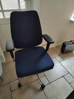 Bureastoel, Ophalen, Gebruikt, Blauw, Bureaustoel