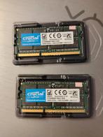 32gb 2x Crucial 16GB DDR3L SODIMM Geheugen, Computers en Software, RAM geheugen, Nieuw, DDR3, Ophalen of Verzenden, Laptop