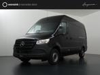 Mercedes-Benz Sprinter 317 L2 H2 RWD PRO | Dubbele Schuifdeu, Auto's, Start-stop-systeem, 4 cilinders, Zwart, Bedrijf
