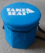 Opvouwbaar Koeltas / krukje 20 liter - handig voor onderweg!, Caravans en Kamperen, Koelboxen, Ophalen of Verzenden, Gebruikt