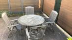 Queen's teak houten tuinset in goede staat, Tuin en Terras, Tuinsets en Loungesets, Ophalen, Gebruikt
