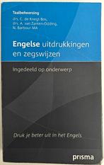 Taalbeheersing: Engelse Uitdrukkingen en Zegswijzen., Ophalen of Verzenden, Alpha, Zo goed als nieuw, HBO