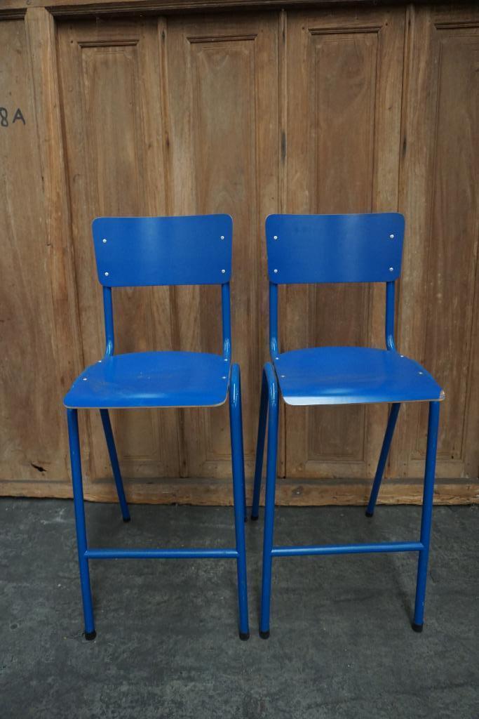 4 leuke barkrukken, krukken barkruk kruk, Huis en Inrichting, Barkrukken, Gebruikt, 60 tot 90 cm, Hout, Metaal, 4 krukken, Met voetsteun