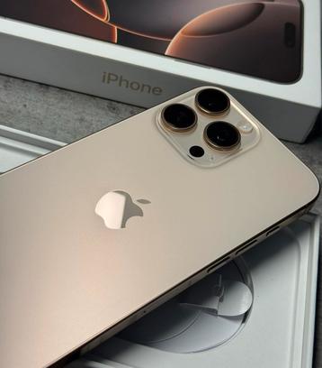 Apple iphone 16 Pro Max Desert 256GB Nieuwstaat Bat.100% beschikbaar voor biedingen