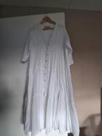 Mooie witte jurk met knoopjes, Wit, Maat 46/48 (XL) of groter, Ophalen of Verzenden, Zo goed als nieuw