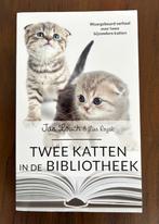 Twee katten in de bibliotheek  -  Jan Louch & Lisa Rogak, Boeken, Dieren en Huisdieren, Ophalen of Verzenden