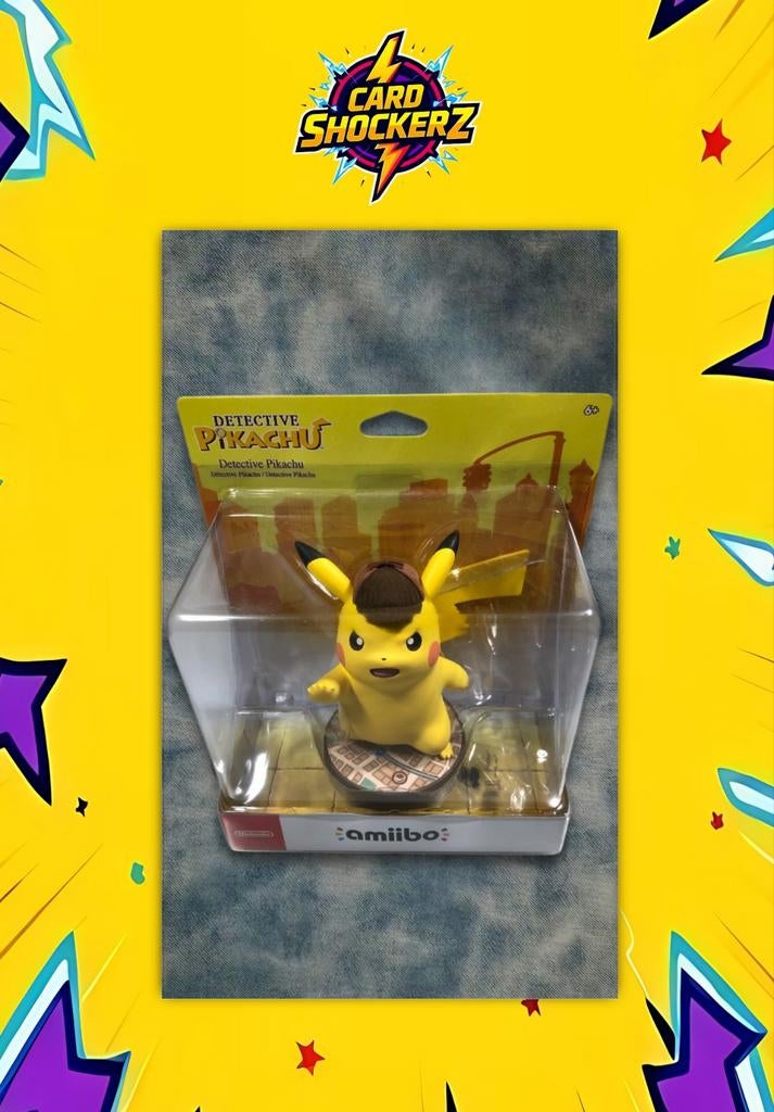 🟣 Nieuwe! Detective Pikachu XL Amiibo in doos 🟣, Ophalen of Verzenden, Nieuw
