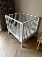 Box + box zak + baby mobiel, Ophalen, Zo goed als nieuw, Vierkant, In hoogte verstelbaar