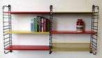Vintage Tomado wandrek boekenrek Dekker metaal 60's rek, Huis en Inrichting, Woonaccessoires | Wandplanken en Boekenplanken, Ophalen of Verzenden