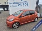 Toyota Aygo 1.0 VVT-i Dyn. Or. AIRCO Fietsenrek, Auto's, Voorwielaandrijving, Euro 5, Stof, Gebruikt