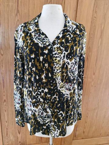 Samsøe Samsøe blouse Milly Wild Cat viscose mt L zgan beschikbaar voor biedingen
