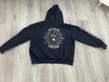 Zwarte hoodie Pull & Bear maat M beschikbaar voor biedingen