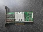 Intel X520-DA2 SFP+ Dual Port 10Gbs Converged Network Adapte, Ophalen of Verzenden, Gebruikt, Intern, Intel